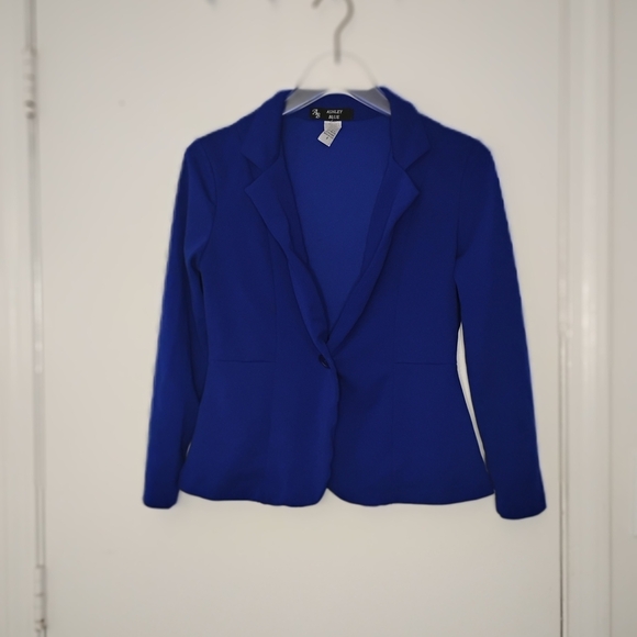 Ashley Blue Jackets & Blazers - Ashley Blue Women's Vibrant Blazer
